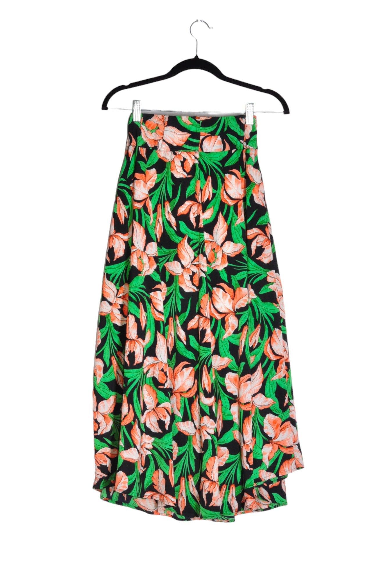 OAK + FORT Women A-Line Skirts Regular fit in Green - Size 0 | 19.99 $ KOOP