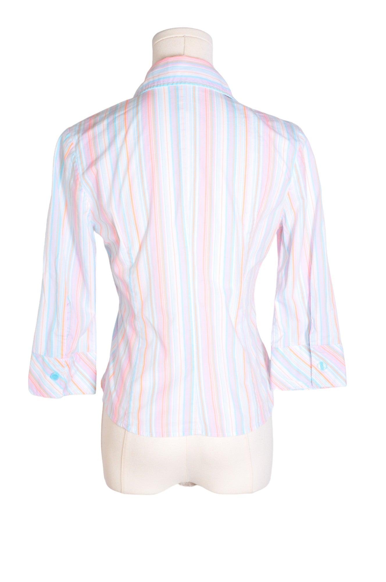 H&M Women Button Down Tops Regular fit in White - Size 8 | 9.99 $ KOOP