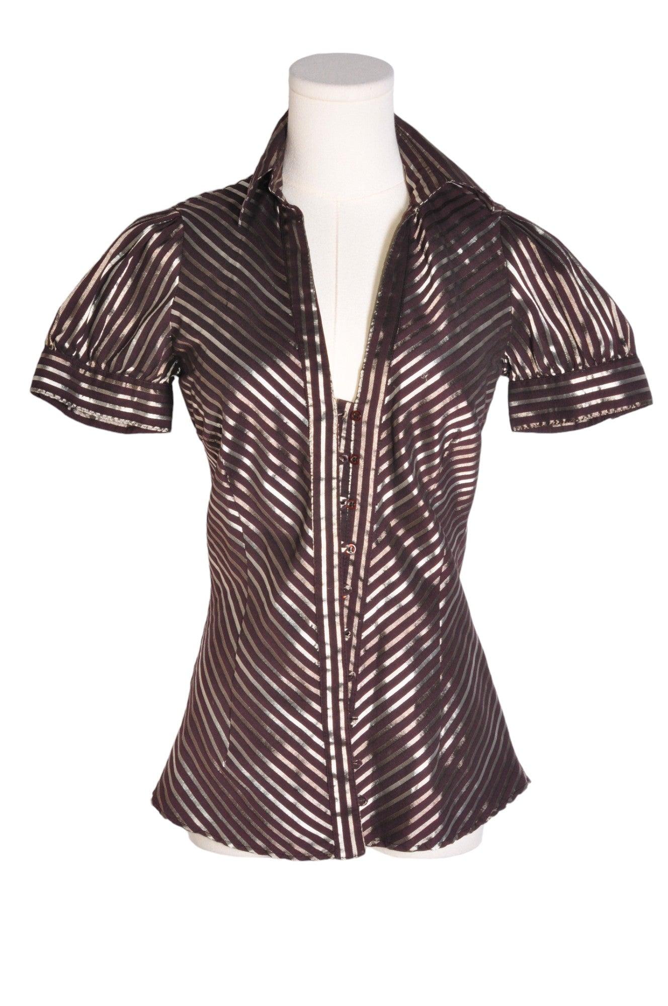 ZARA Women Blouses Regular fit in Brown - Size S | 13.99 $ KOOP