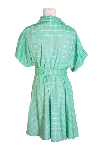 PINK & FLARE Women Wrap Dresses Regular fit in Green - Size S | 13.25 $ KOOP