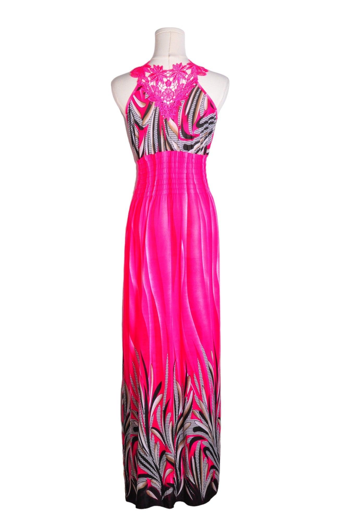 UNBRANDED Women Maxi Dresses Regular fit in Pink - Size XL | 11 $ KOOP