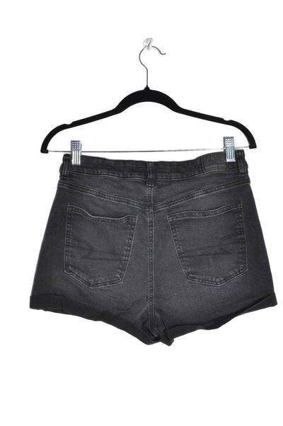 AMERICAN EAGLE Women Denim Shorts Regular fit in Black - Size 6 | 14.45 $ KOOP