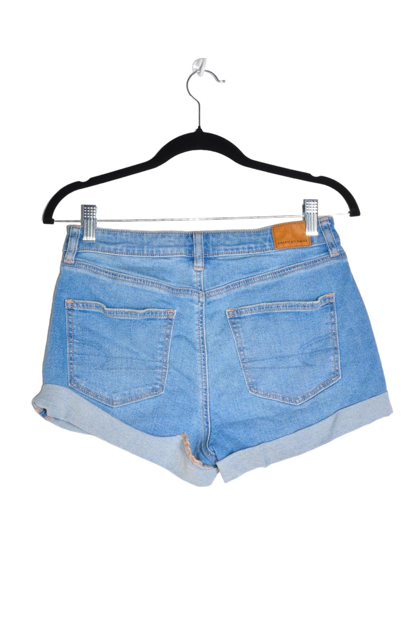 AMERICAN EAGLE Women Denim Shorts Regular fit in Blue - Size 6 | 14.45 $ KOOP