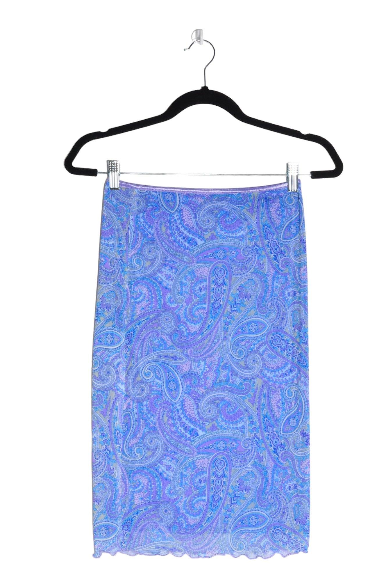 UNBRANDED Women Pencil Skirts Regular fit in Blue - Size XS | 9.99 $ KOOP