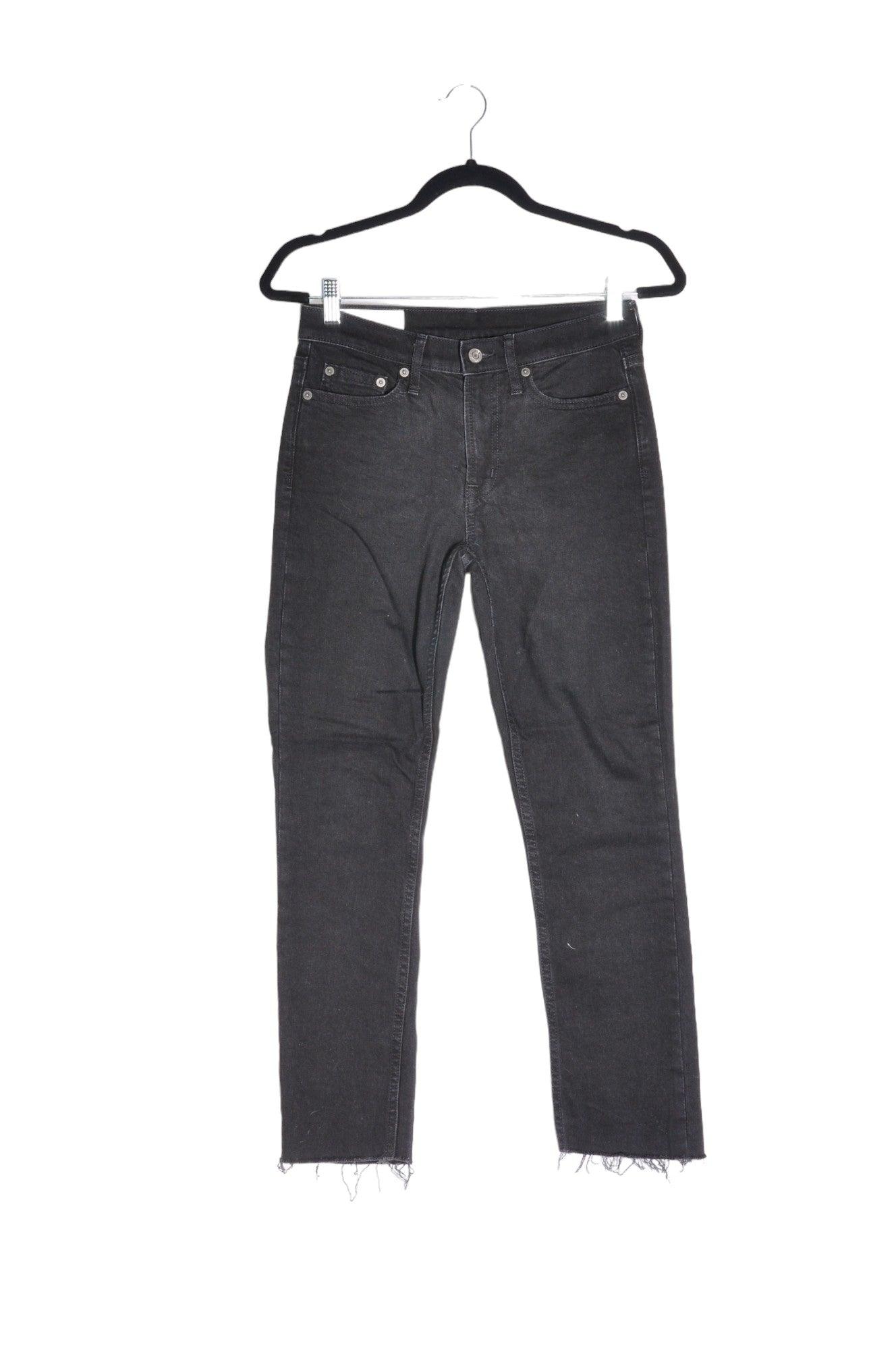 GAP Women Straight-Legged Jeans Regular fit in Black - Size 25 | 36.9 $ KOOP