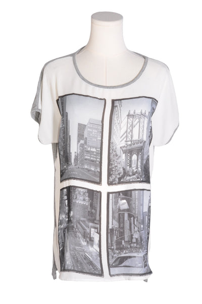 UNBRANDED Women T-Shirts Regular fit in Gray - Size S | 9.99 $ KOOP