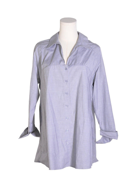 RAVEL Women Button Down Tops Regular fit in Gray - Size XL | 13.25 $ KOOP