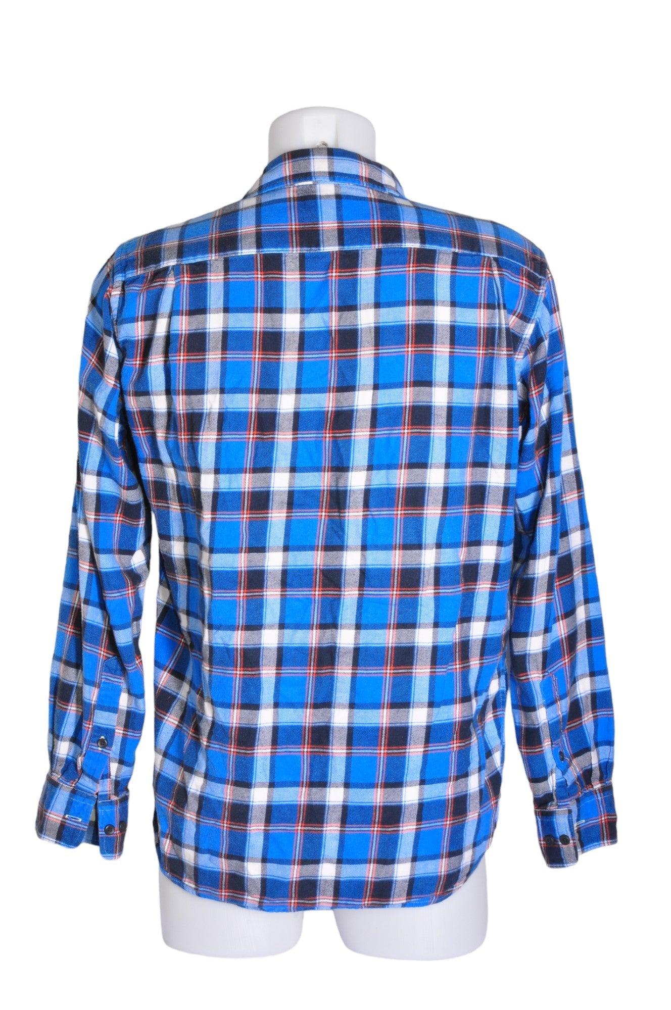 UNIQLO Men Button Down Tops Regular fit in Blue - Size M | 9.99 $ KOOP