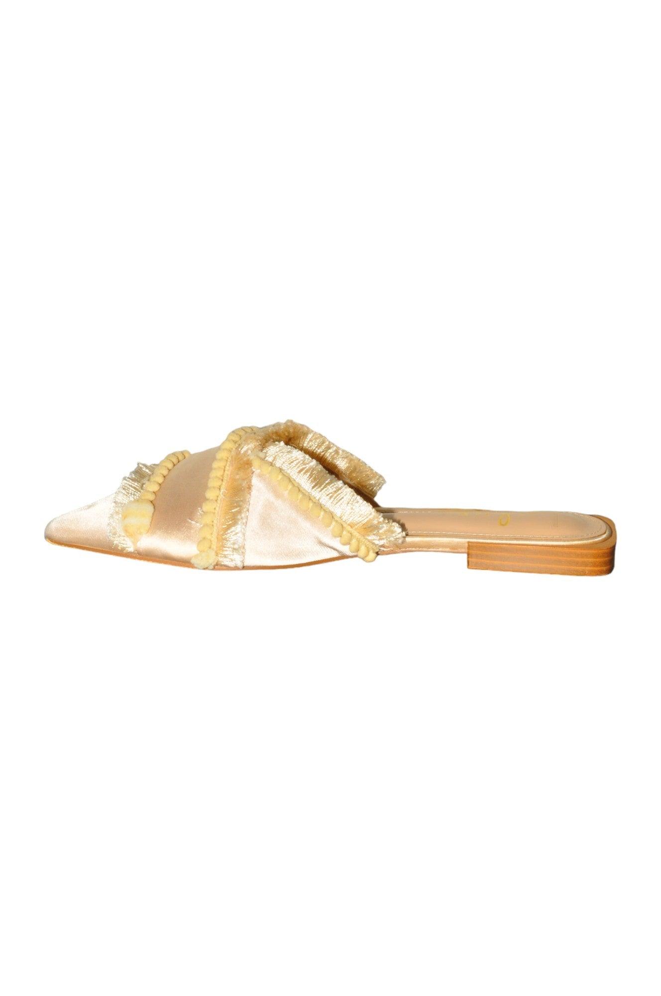 LULUS Women Sandals Regular fit in Beige - Size 8 | 13.4 $ KOOP