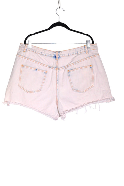 SHEIN Women Denim Shorts Regular fit in White - Size 2XL | 9.99 $ KOOP