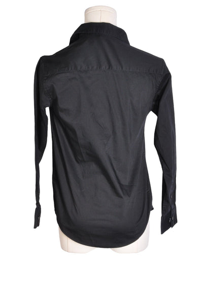 CALVIN KLEIN Women Button Down Tops Regular fit in Black - Size 10 | 24.5 $ KOOP