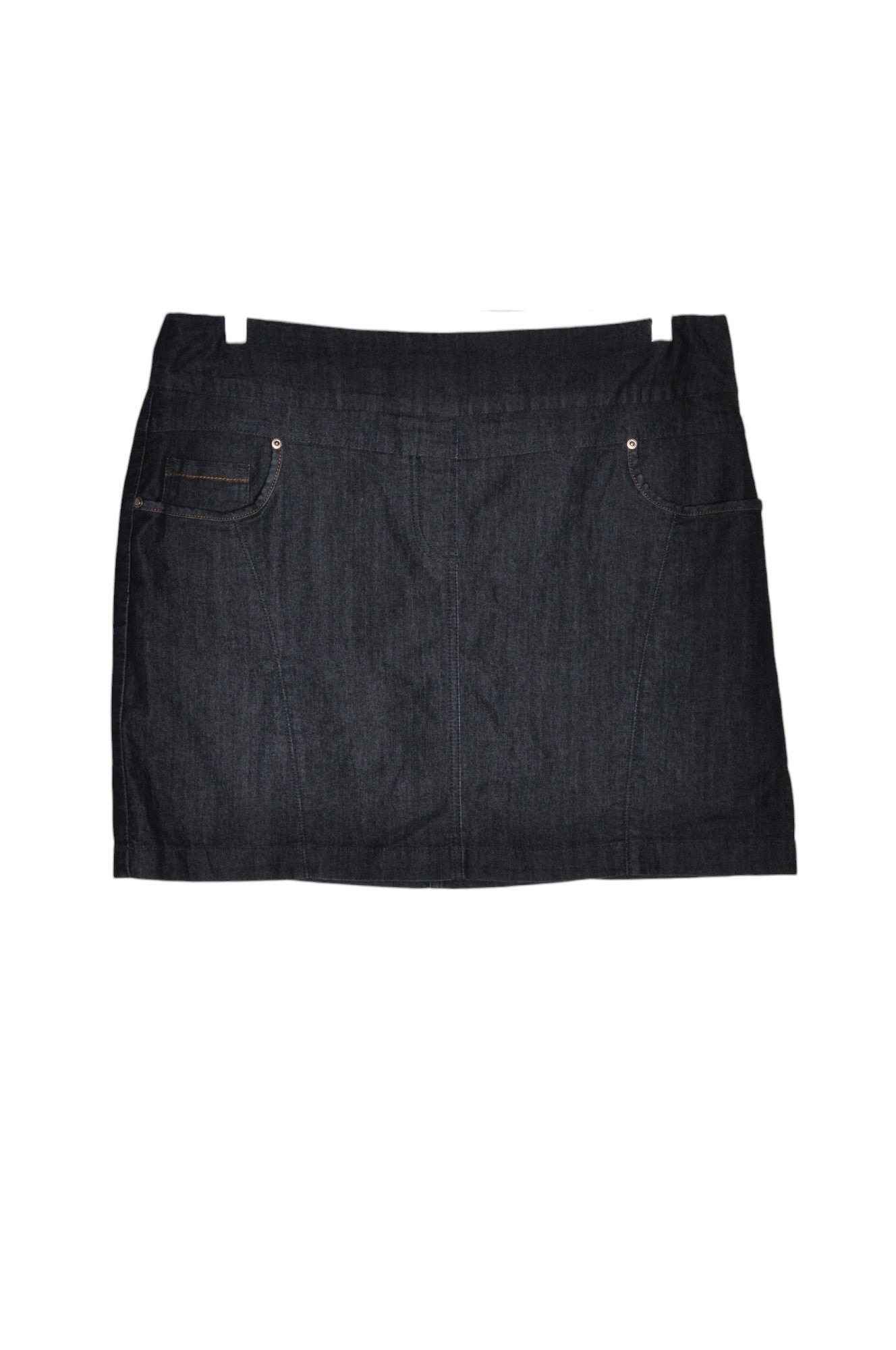 CONTRAST Women Denim Skirts Regular fit in Black - Size 15 | 13.25 $ KOOP