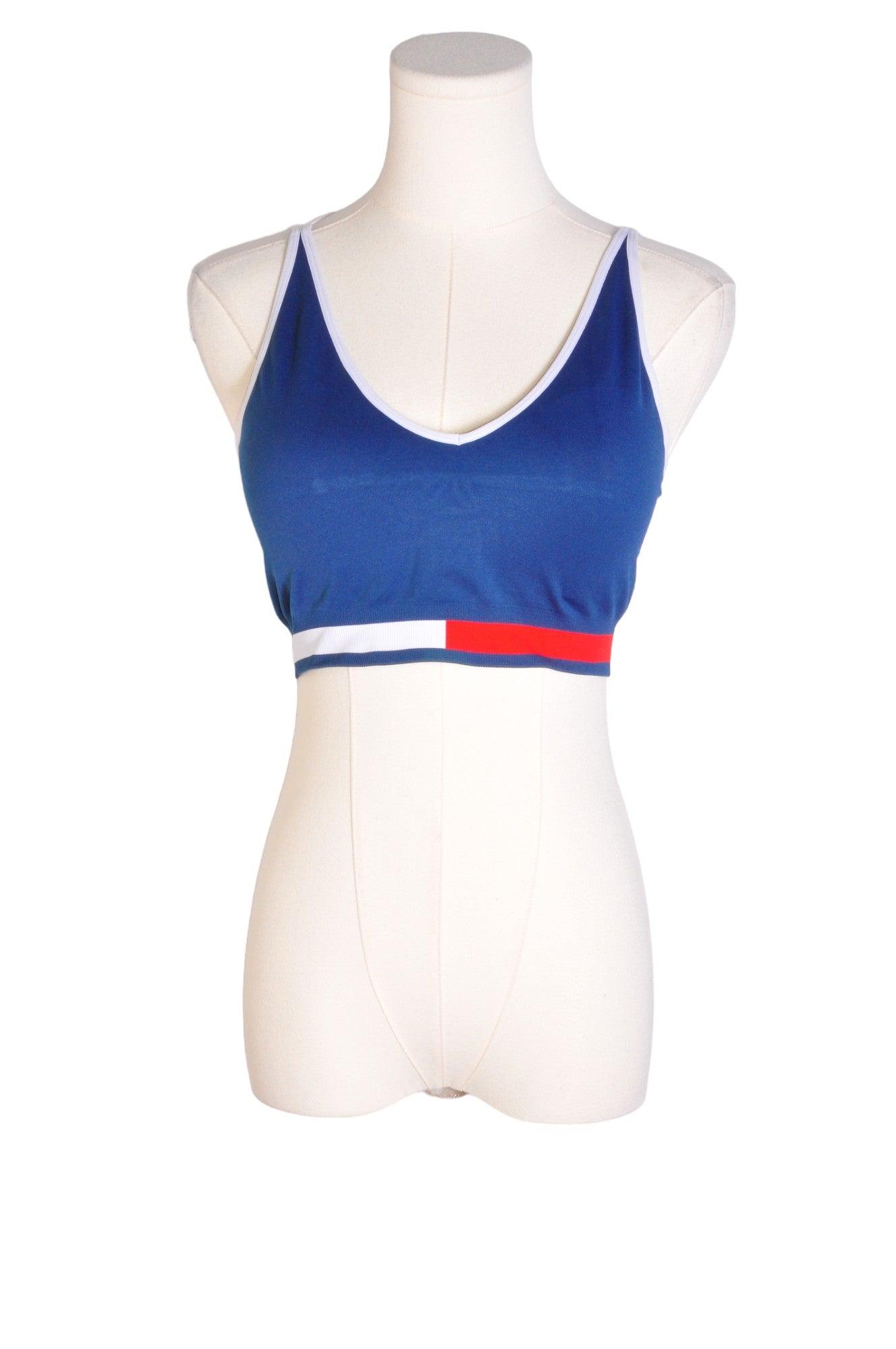 TOMMY HILFIGER Women Activewear Sports Bras Regular fit in Blue - Size L | 18 $ KOOP