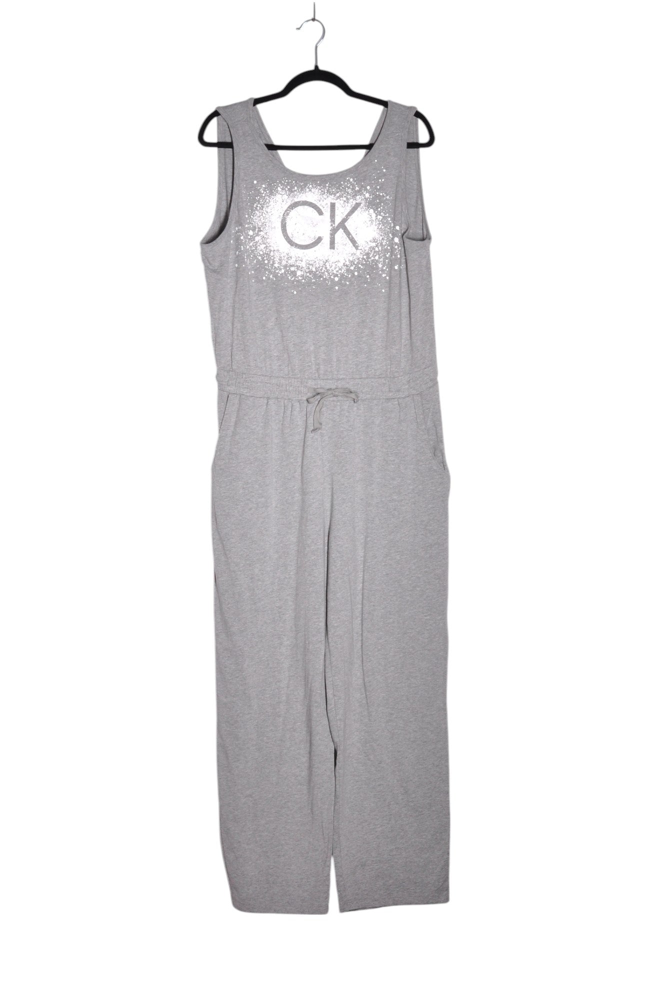 CALVIN KLEIN Women Jumpsuits Regular fit in Gray - Size L | 44.29 $ KOOP