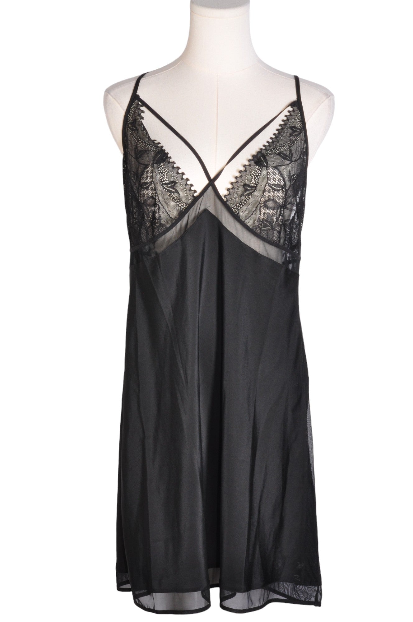 CALVIN KLEIN Women Slip Dresses Regular fit in Black - Size L | 39.25 $ KOOP