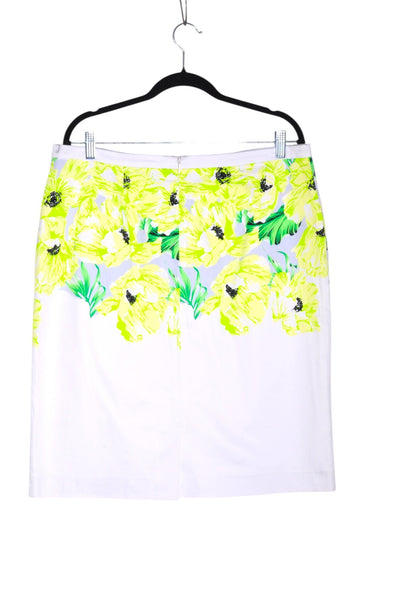 LINEA DOMANI Women Pencil Skirts Regular fit in White - Size 16 | 18.7 $ KOOP