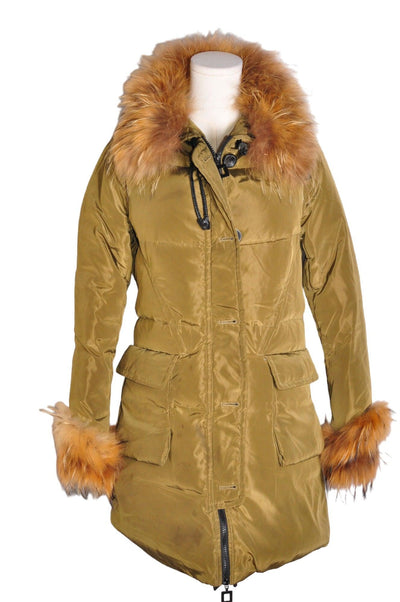 SURLANSIVE Women Coats Regular fit in Green - Size S | 15 $ KOOP