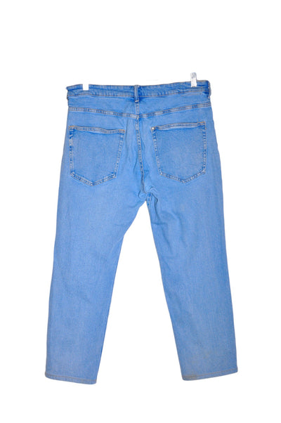 H&M Women Straight-Legged Jeans Regular fit in Blue - Size 36 | 12.99 $ KOOP
