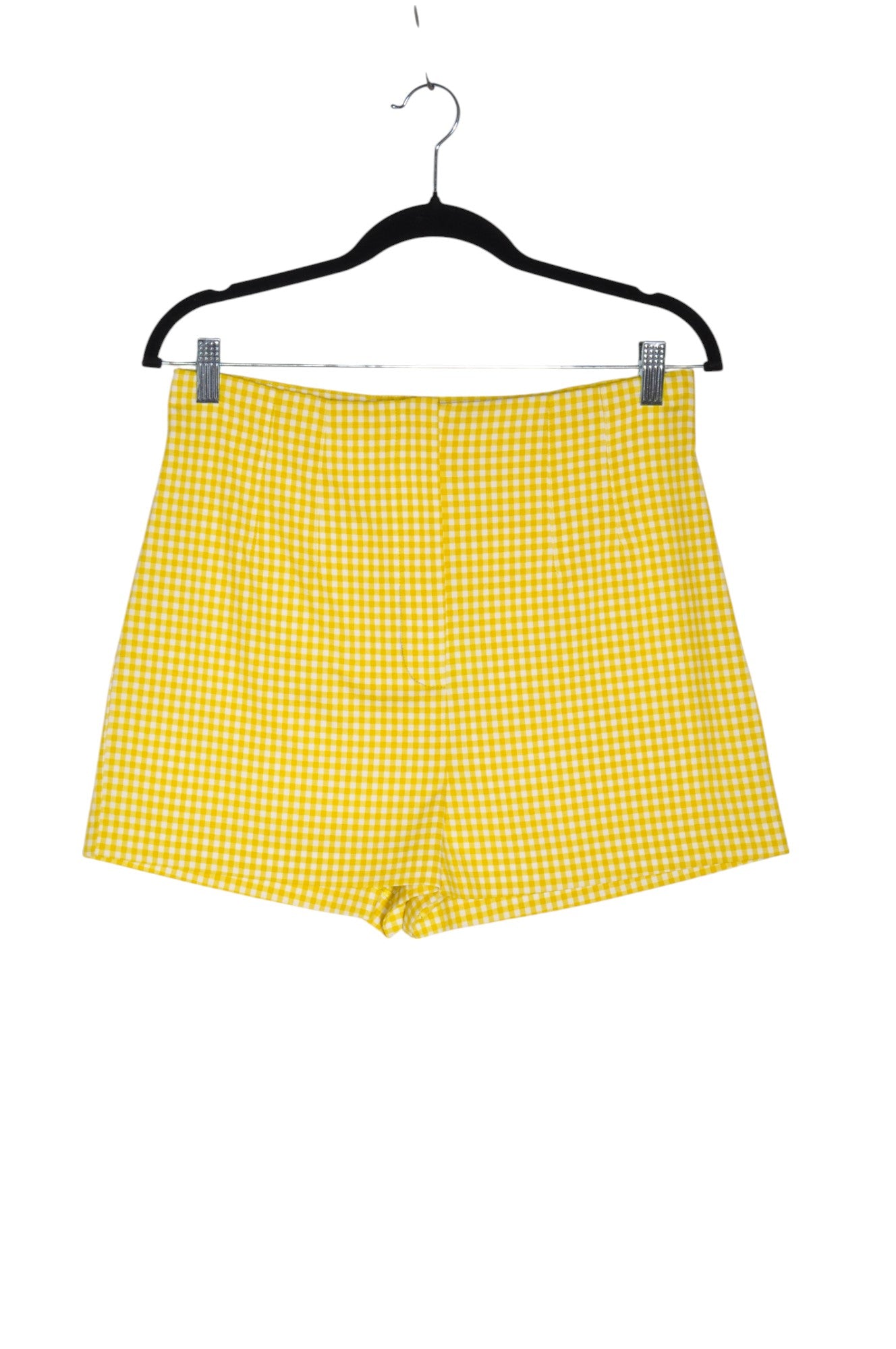 TOPSHOP Women Classic Shorts Regular fit in Yellow - Size 8 | 13.5 $ KOOP