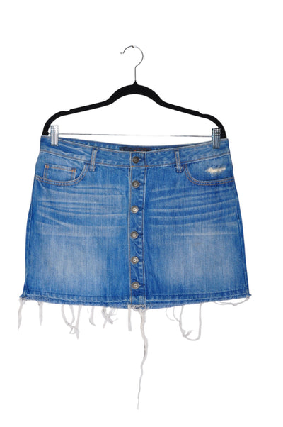 HOLLISTER Women Denim Skirts Regular fit in Blue - Size 30 | 14.45 $ KOOP