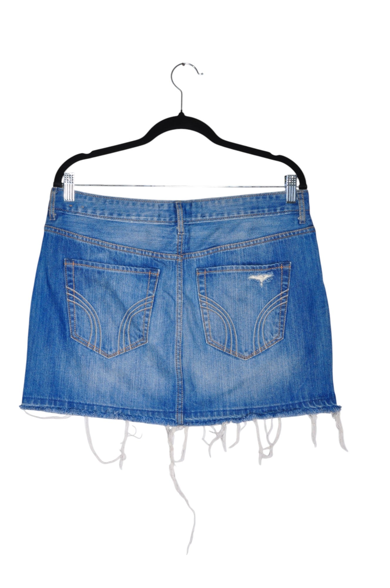 HOLLISTER Women Denim Skirts Regular fit in Blue - Size 30 | 14.45 $ KOOP