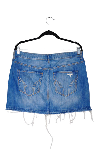 HOLLISTER Women Denim Skirts Regular fit in Blue - Size 30 | 14.45 $ KOOP