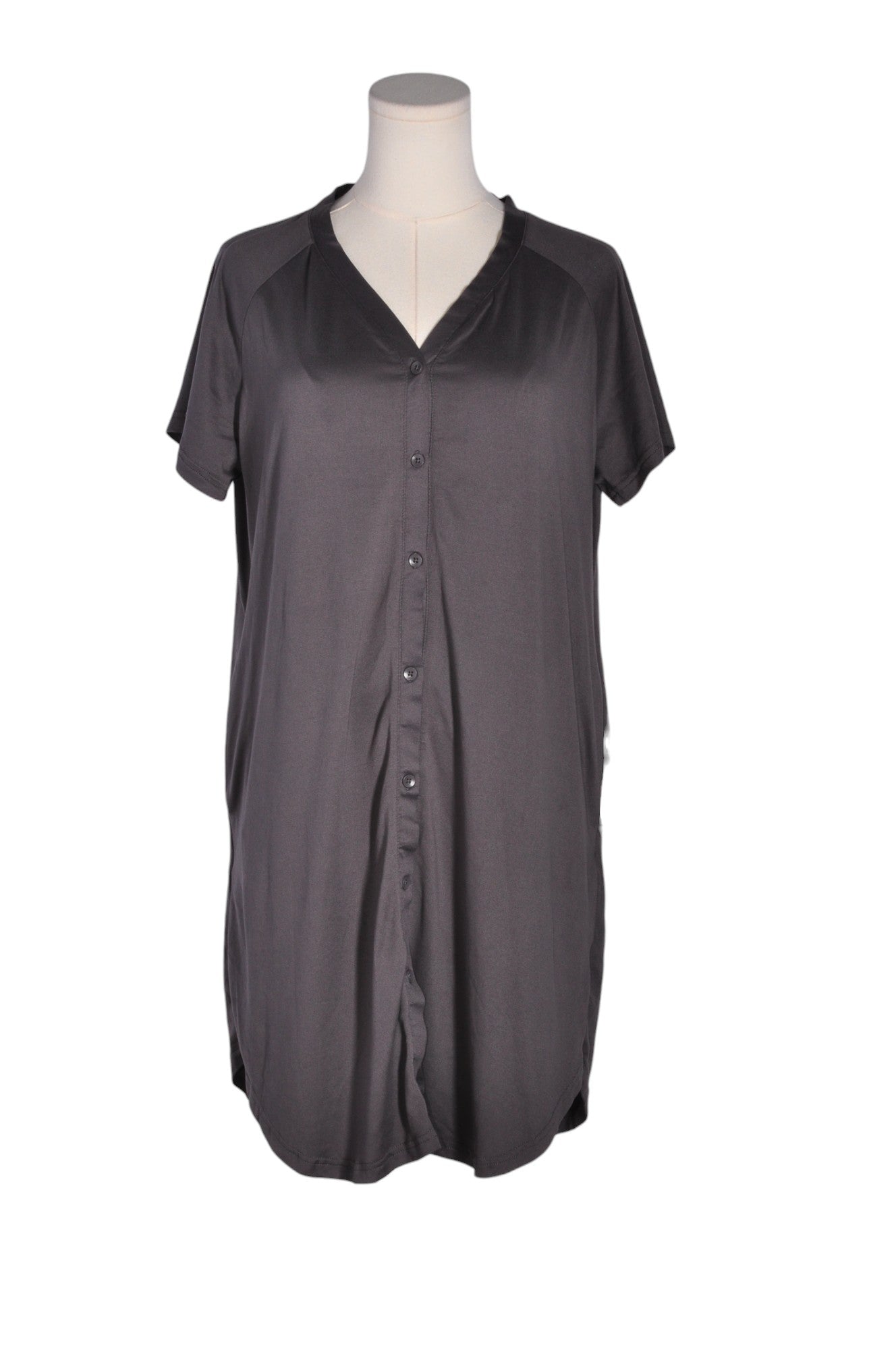 EKOUAER Women Shirt Dresses Regular fit in Gray - Size M | 13.29 $ KOOP
