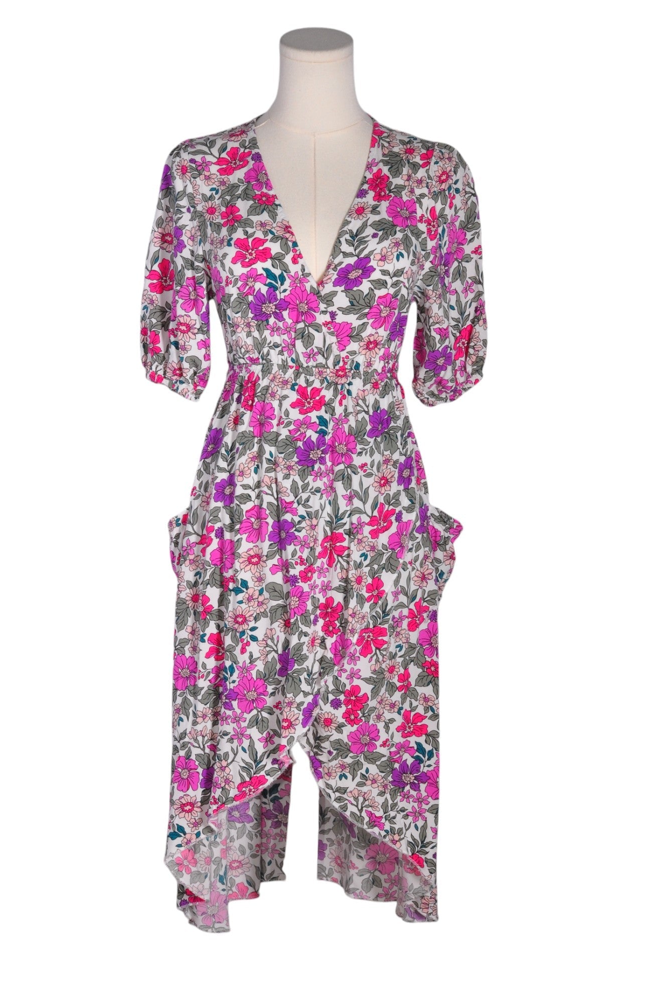 SUNDAY MI AMOR Women Wrap Dresses Regular fit in Pink - Size XS | 13.25 $ KOOP