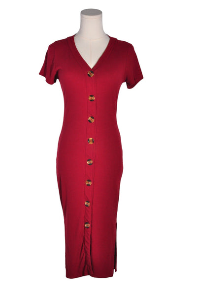 FASHION NOVA Women Midi Dresses Regular fit in Red - Size S | 14.5 $ KOOP