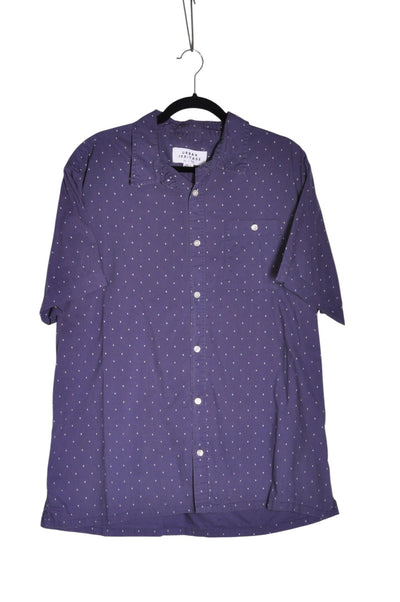 URBAN HERITAGE Men Button Down Tops Regular fit in Purple - Size XL | 9.99 $ KOOP