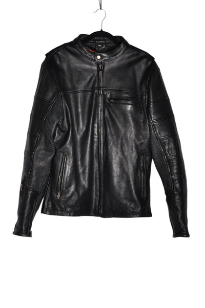 ONE STOP BIKER SHOP Men Leather Jackets Regular fit in Black - Size S | 66.29 $ KOOP