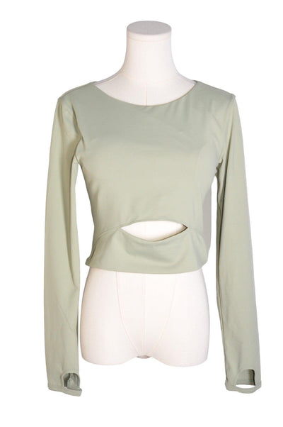 UNBRANDED Women Crop Tops Regular fit in Green - Size S | 9.99 $ KOOP