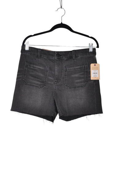 FAR WEST Women Denim Shorts Regular fit in Black - Size 12 | 11.19 $ KOOP
