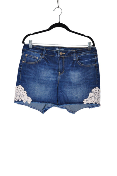 RICKI'S Women Denim Shorts Regular fit in Blue - Size 29 | 16.4 $ KOOP