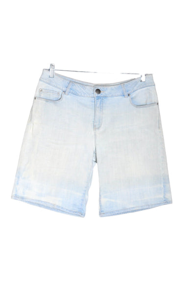 DENVER HAYES Women Denim Shorts Regular fit in Blue - Size 8 | 13.25 $ KOOP