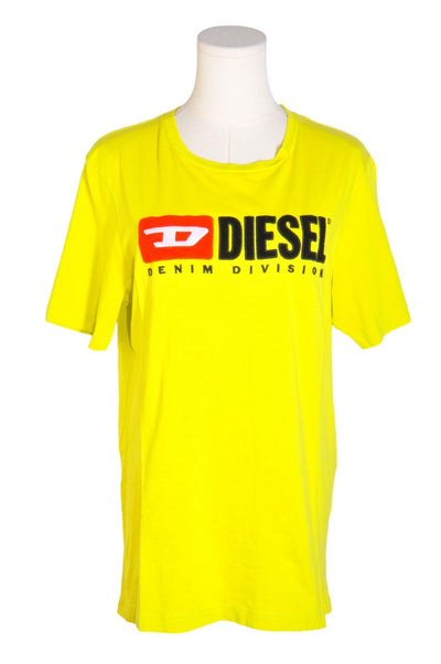 DIESEL Men T-Shirts Regular fit in Yellow - Size L | 39.23 $ KOOP