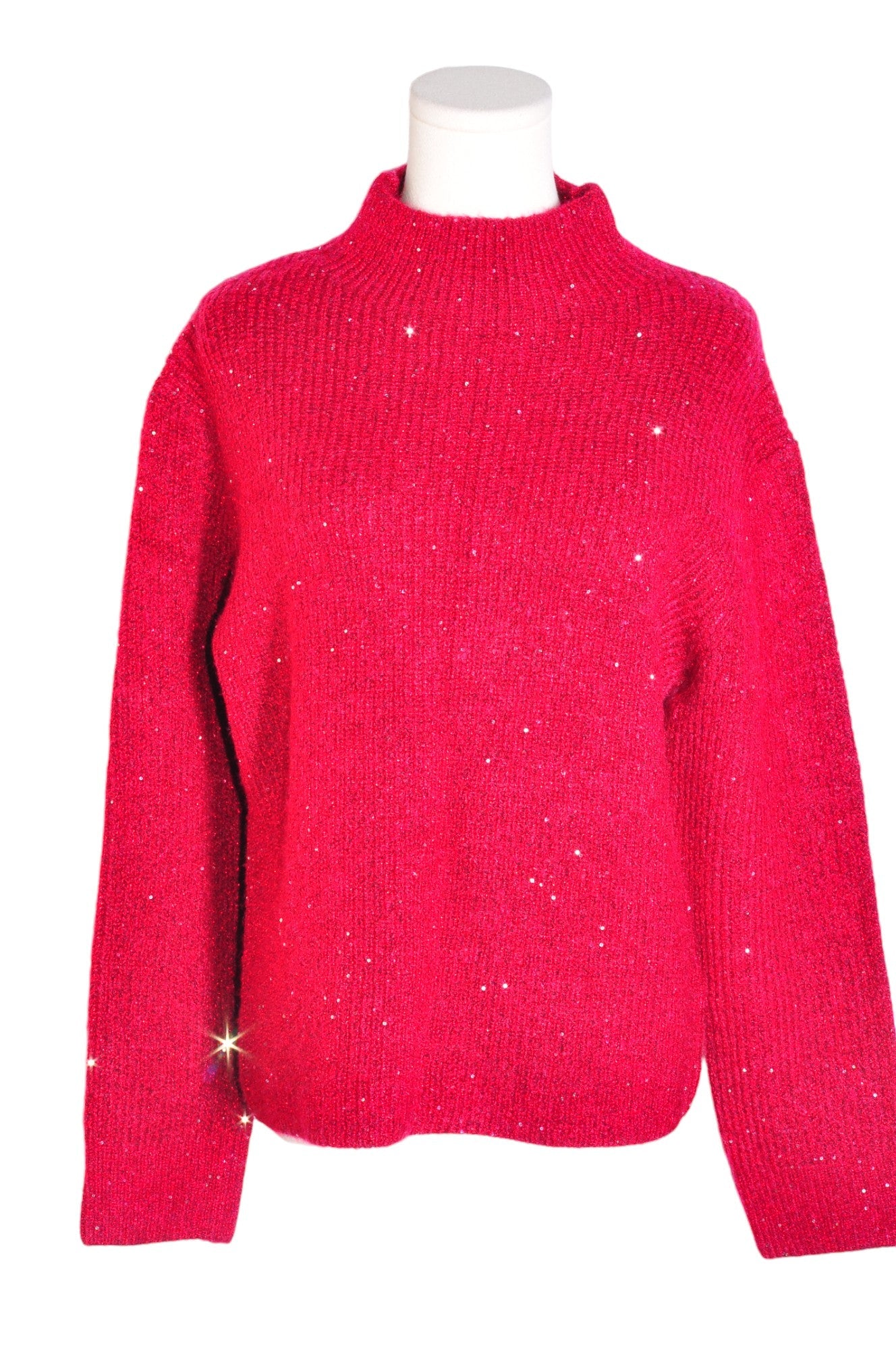 CALVIN KLEIN Women Knit Tops Regular fit in Red - Size M | 23.2 $ KOOP