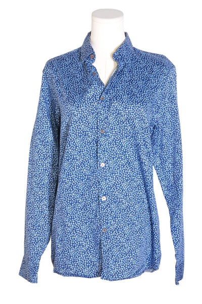 TED BAKER Women Button Down Tops Regular fit in Blue - Size 3 | 45.3 $ KOOP