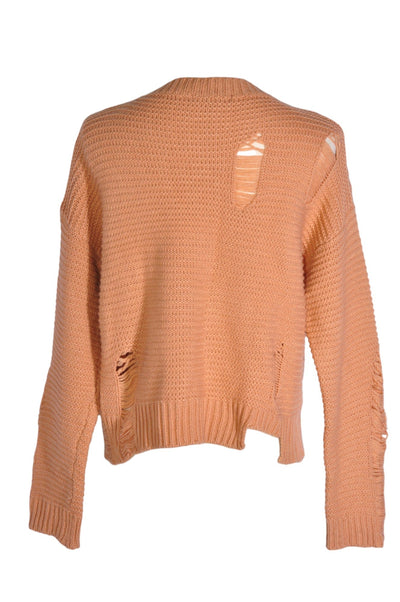 SOLUTION Women Knit Tops Regular fit in Orange - Size M | 13.25 $ KOOP