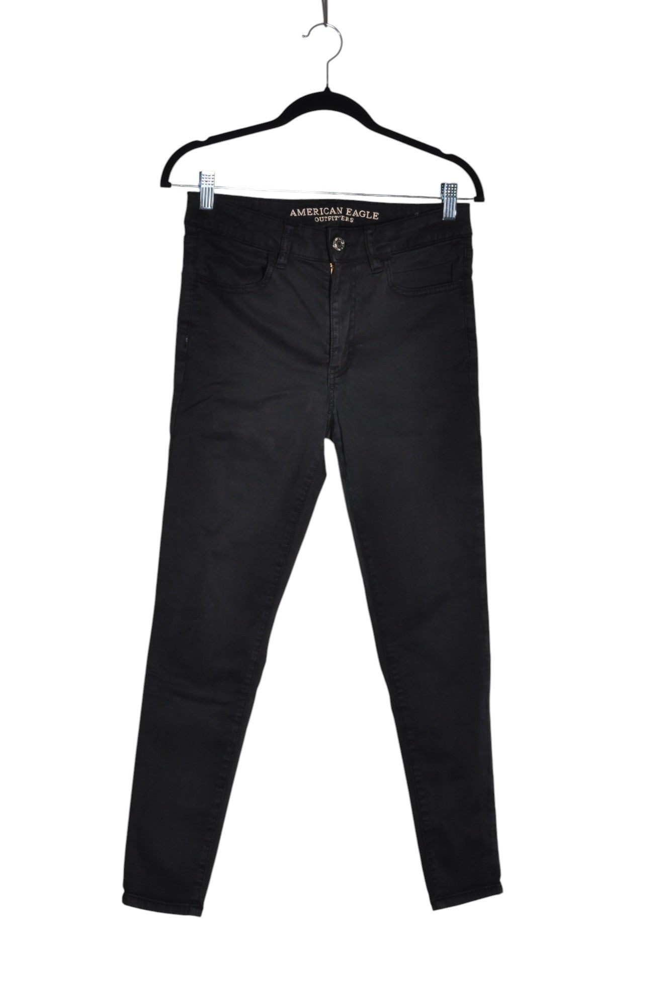 AMERICAN EAGLE Women Work Pants Regular fit in Black - Size 8 | 25.29 $ KOOP