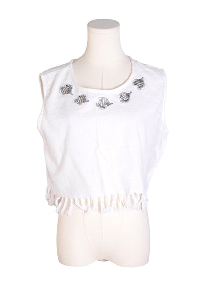 XCEPTION Women Crop Tops Regular fit in White - Size L | 13.25 $ KOOP