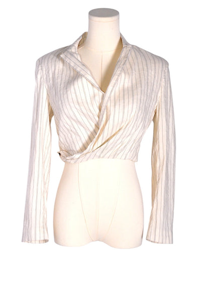 ZARA Women Crop Tops Regular fit in White - Size M | 24.33 $ KOOP