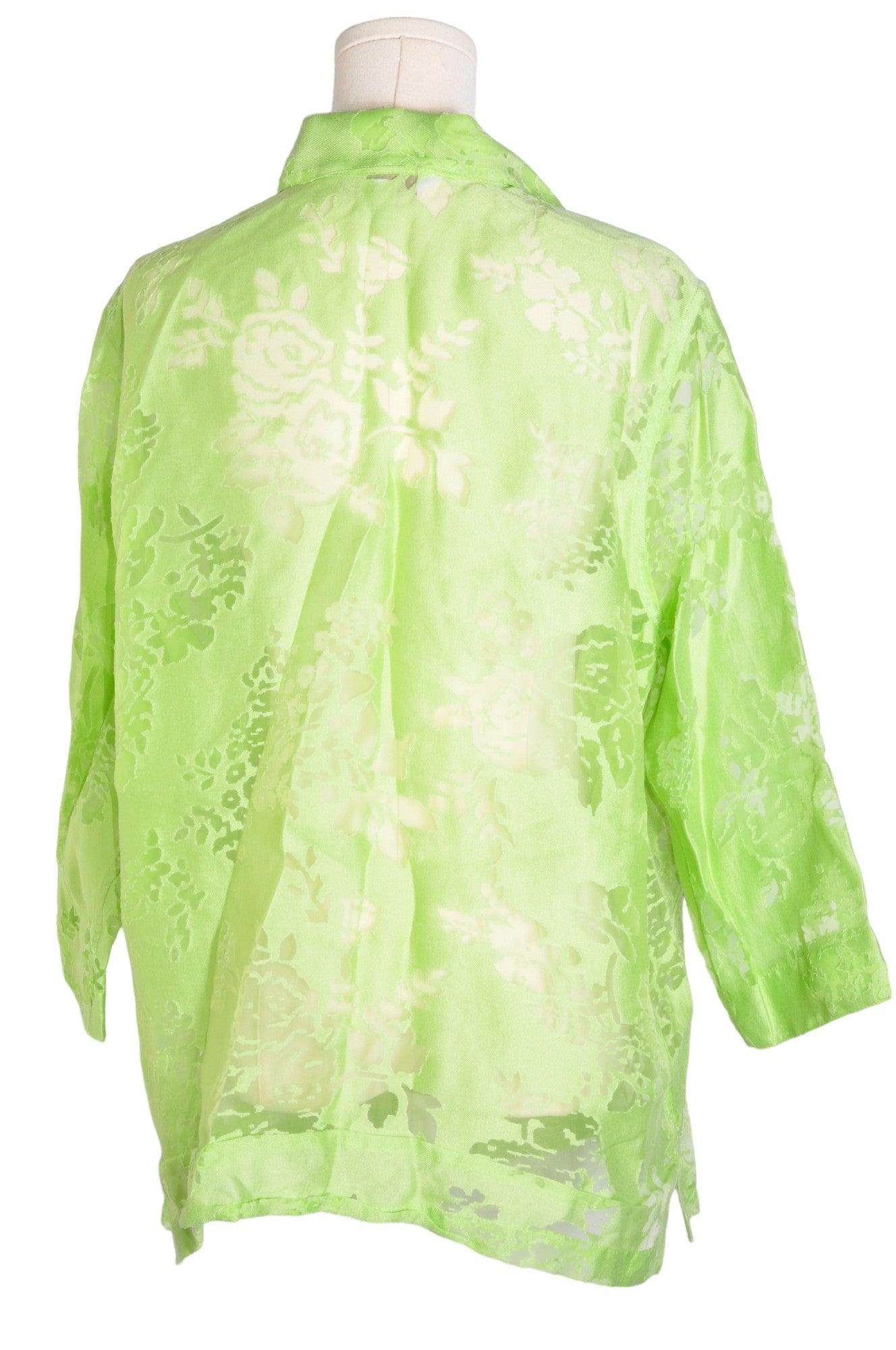 TANJAY Women Button Down Tops Regular fit in Green - Size 16 | 11.3 $ KOOP