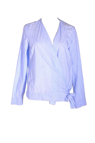 MASSIMO DUTTI Women Blouses Regular fit in Blue - Size 8 | 19.5 $ KOOP