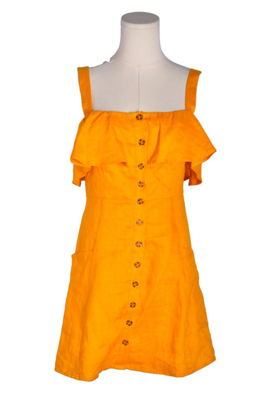 FOREVER 21 Women A-Line Dresses Regular fit in Yellow - Size S | 10.2 $ KOOP