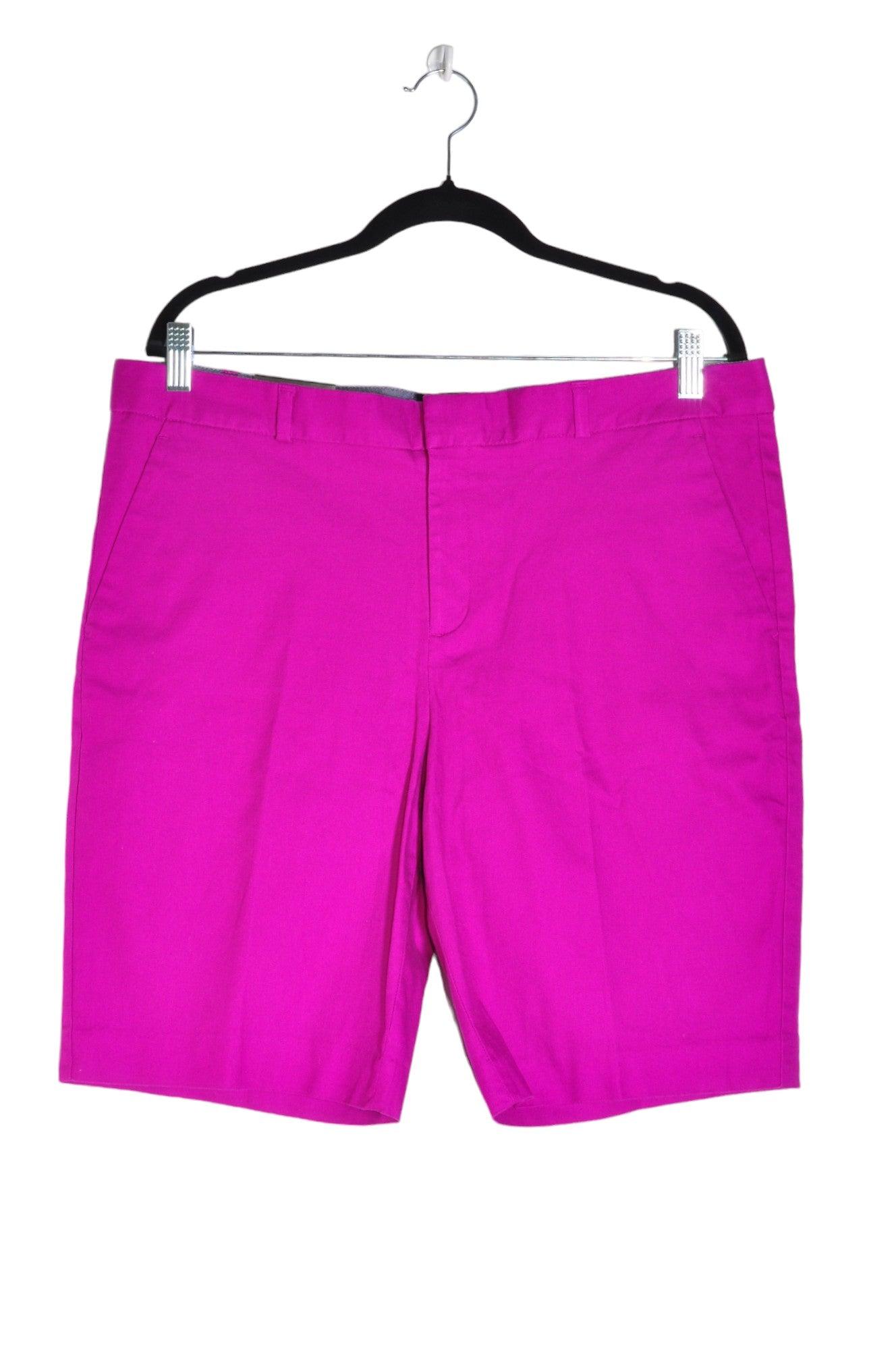 BANANA REPUBLIC Women Classic Shorts Regular fit in Purple - Size 14 | 49.99 $ KOOP