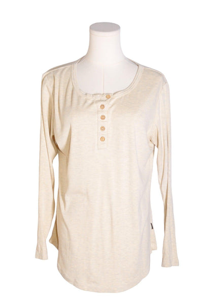 UNBRANDED Women T-Shirts Regular fit in Beige - Size M | 9.99 $ KOOP