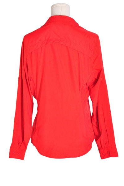 REI Women Button Down Tops Regular fit in Red - Size S | 13.45 $ KOOP