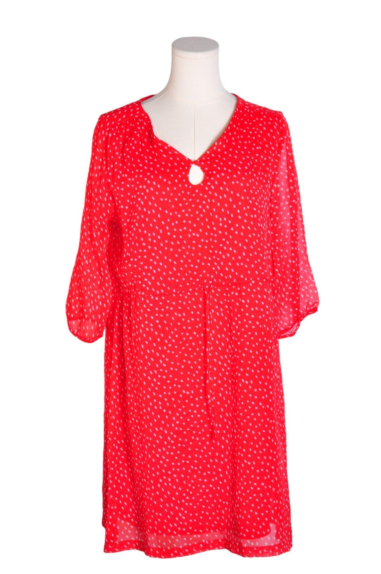 OLD NAVY Women Drop Waist Dresses Regular fit in Red - Size M | 14.39 $ KOOP