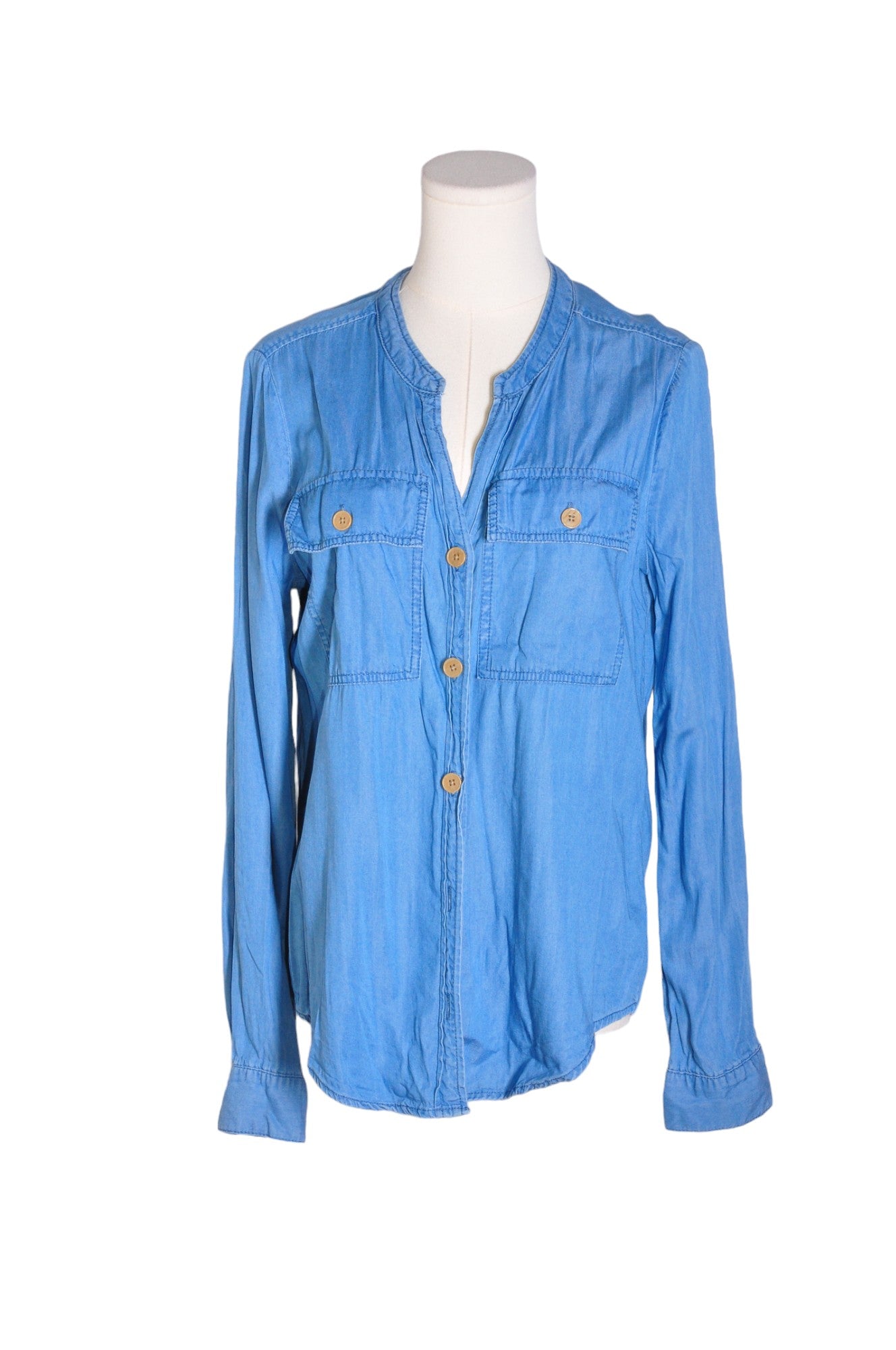 PERSE Women Button Down Tops Regular fit in Blue - Size S | 13.25 $ KOOP